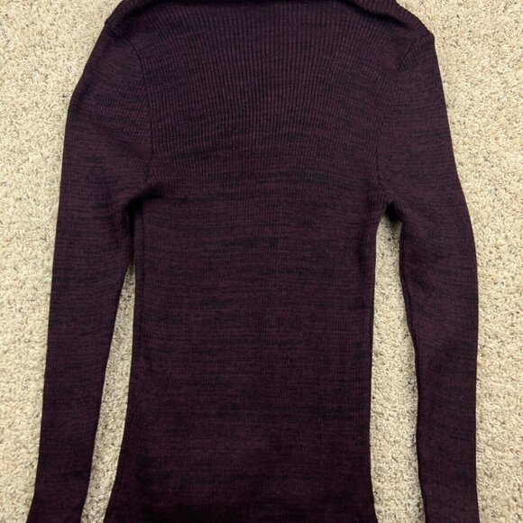 LCR Black Edition Men’s Maroon Neck Zip Pullover Sweater Sz XL NEW Neogrunge - Picture 9 of 9